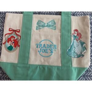 Disney Ariel Portrait Custom Made Trader Joes Mini Tote One of a Kind